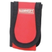 Supplywise heavy-duty polyester belt phone pouch similar to the Linvar red and black polyester belt phone pouch with clip