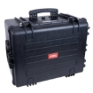 Supplywise watertight shockproof transport case for sensitive electronics similar to the Chamberlains secure black watertight, shockproof hard case with one compartment.