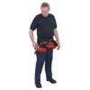 Supplywise's heavy-duty 5-pocket tool belt nylon polyester similar to the Buco red and black nylon/polyester 5-pocket nail and tool belt.