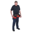Supplywise's heavy-duty 5-pocket tool belt nylon polyester similar to the Buco red and black nylon/polyester 5-pocket nail and tool belt.