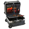 Supplywise heavy-duty mobile tool case similar to the Leroy Merlin mobile heavy-duty hdpe tool case with tsa locks and tool boards