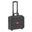 Supply Wise professional lockable mobile tool case with wheels similar to the Linvar lockable mobile polypropylene tool case with removable trays