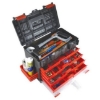 Supply-Wise durable plastic tool chest 29 compartments similar to the Game portable durable grey-red plastic tool chest with 29 compartments.