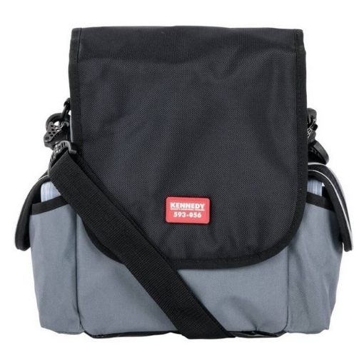 Supplywise electrician tool bag with organiser cases similar to the Linvar black antigrip cloth tool bag with organiser pockets, 320×340×125mm.