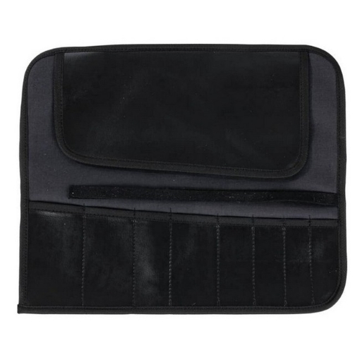 Supplywise waterproof 8-pocket tool roll similar to the Castor And Ladder red and black waterproof pvc chisel roll with 8 pockets.