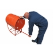 Supply Wise's tilting drum cradle for 205 litre drums similar to the Linvar red steel tilting drum cradle with non-sparking wheels.