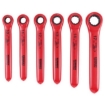 Supply Wise insulated ratchet ring spanner set 1000 V similar to the Chamberlains 6-piece insulated ratchet ring spanner set with 1000 v protection