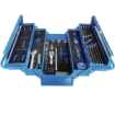 Supplywise 76-piece professional mechanic tool kit similar to the Castor And Ladder blue 76-piece steel cantilever toolbox with tools