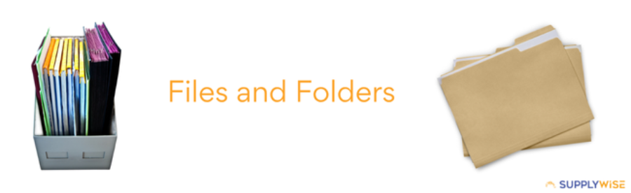 Office Organisation with our Files and Folders Range