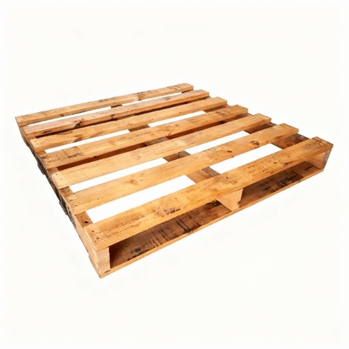 Supplywise ISPM15 certified 500 x 500 x 120 mm wooden pallet for export similar to the Pallet Solutions ispm15 pine pallet 500 x 500 x 120 mm, 2-way forklift entry.